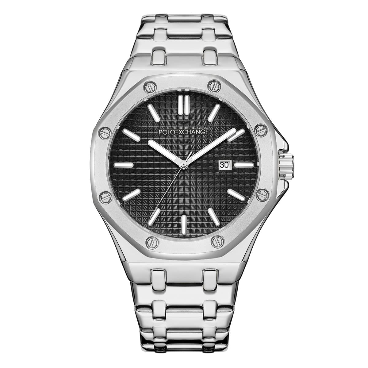 MONTRE POLOEXCHANGE HOMME ACIER
